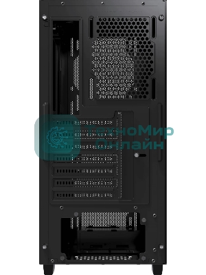 Компьютерный корпус Ocypus Gaммa C60 BK ATX/win/black/no PSU/Tempered Glass