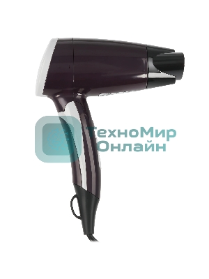 Фен Galaxy Line GL 4338 фиолетовый, 1200 Вт, компактный