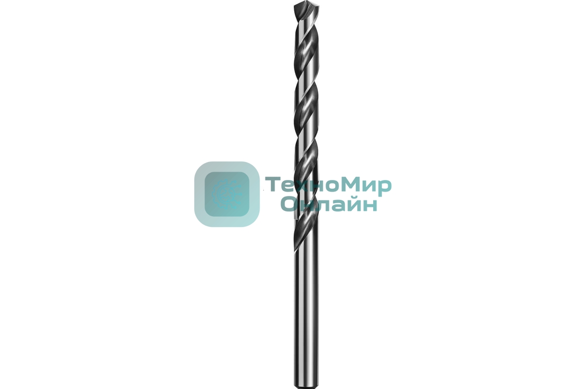 Сверло по металлу KRAFTOOL HSS-G 7.5 х117мм, HSS-G, сталь М2(S6-5-2)