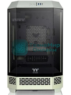 Компьютерный корпус Thermaltake The Tower 300 Matcha зеленый без БП miniITX 8x120мм 6x140мм 2xUSB 3.0 audio bott PSU