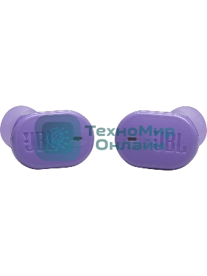 Наушники TWS JBL Tune Buds 2 Ghost фиолетовый, внутриканальные, Bluetooth, адаптивное шумоподавление
