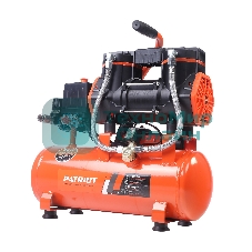 Компрессор поршневой безмасляный Patriot KDS 190 F10 (190 л/мин, 0,95 кВт, 8 бар, 10 л, 2800 об/мин, быстросъем 1/4)
