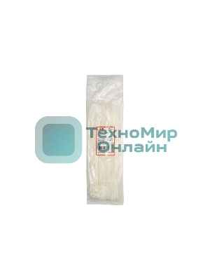 Хомут кабельный DKC 25210SR 3.6х300 полиамид белый (уп. 100 шт)