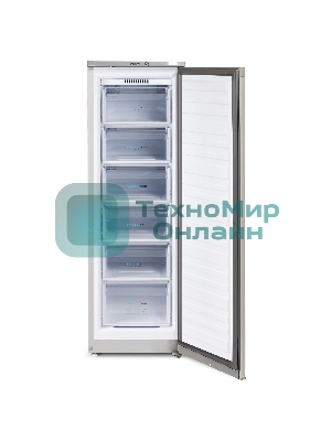 Морозильная камера Бирюса M416 металлик, 175л, 6 ящиков