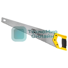 Ножовка по дереву Deli DL6850 500мм Материал: 65Mn. Термообработанная поверхность. Зубья пилы: 7 TPI. Шлифовка зубов с 2-х сторон. Литая ручка из двухкомпонентного противоударного пластика.