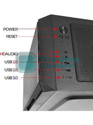 Компьютерный корпус Ginzzu CL590 mATX
