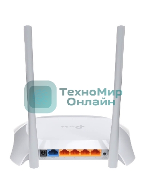 Роутер беспроводной TP-Link TL-WR840N N300 10/100BASE-TX белый