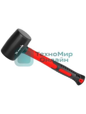 Киянка резиновая Matrix 11175, 225 г, черная резина, фибергласовая рукоятка
