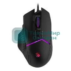 Мышь проводная A4Tech Bloody W95 Max черный, 12000 dpi, USB, кнопки - 10