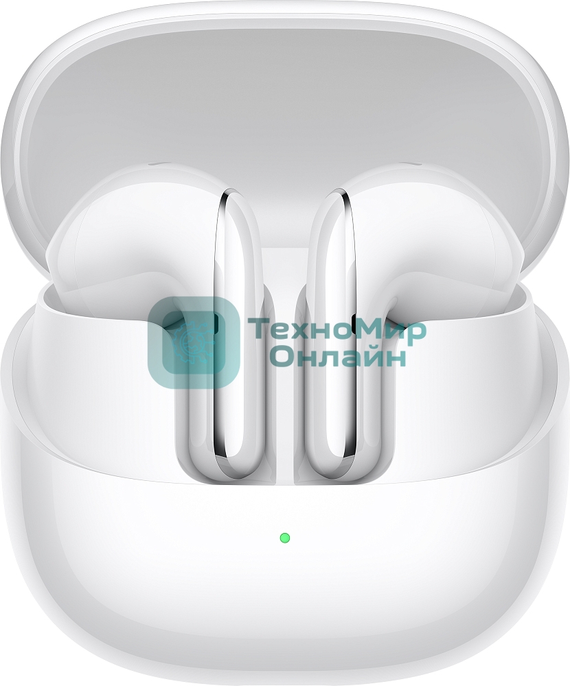 Наушники TWS Xiaomi Buds 5 белый, вкладыши, Bluetooth, активное шумоподавление, до 6 ч