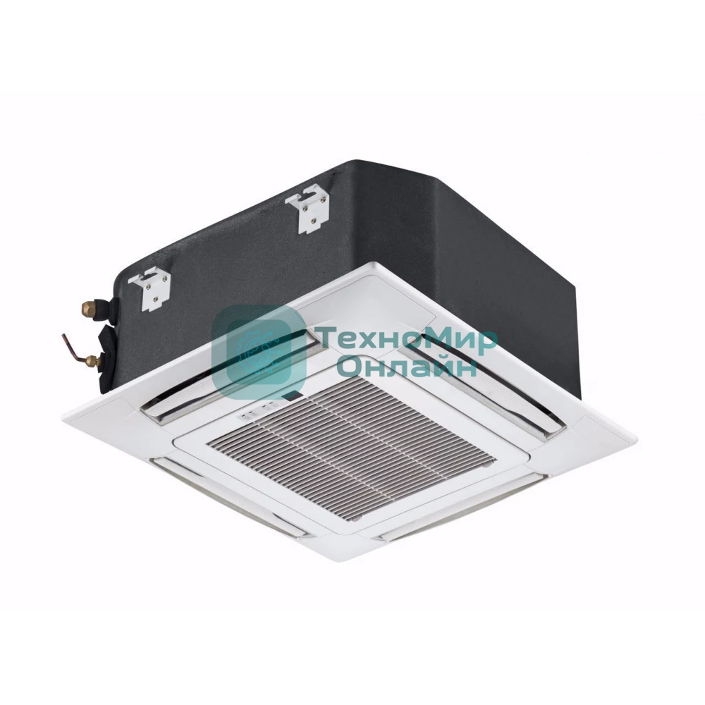 Кондиционер кассетный Neoclima NS/NU-48BT3 48000 BTU, 140 м², 41 дБ, охлаждение, обогрев, осушение, белый