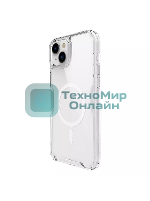 Чехол Nature TPU Pro Magnetic Case, белый, (AP IP15 Plus)