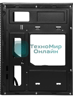 Компьютерный корпус Accord Entry ACC-2053B черный без БП mATX 1x80мм 1x120мм 2xUSB2.0 audio