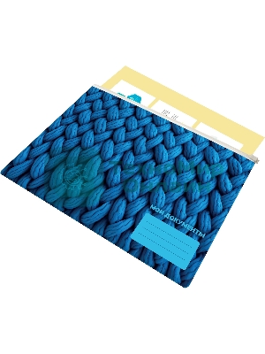 Папка на молнии ZIP Silwerhof FABRIC A5+ ПВХ 0.25мм