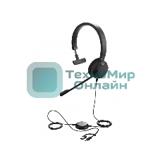 Гарнитура Jabra Evolve 20 MS Mono чёрный, проводная