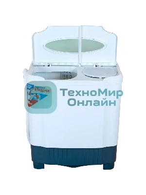 Стиральная машина Renova WS-50РЕТ белый, загрузка вертикальная 5 кг, 1350 об/мин., класс: А+