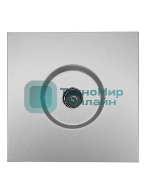 Розетка ТВ оконечная СП ZIMA IP20 серый матовый LEZARD 704-7488-130