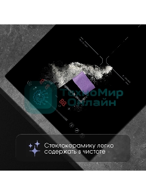 Индукционная варочная панель Zigmund & Shtain CI 60.3 B черный