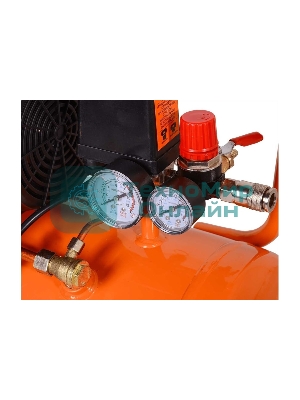 Компрессор винтовой Вихрь КП-195/24 безмасляный 195л/мин 24л 1100Вт оранжевый/черный 74/3/20