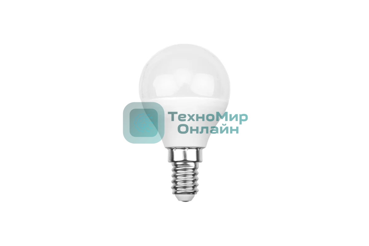 Лампа светодиодная Rexant шарик (GL) 9,5 Вт E14 903 лм 2700 K теплый свет