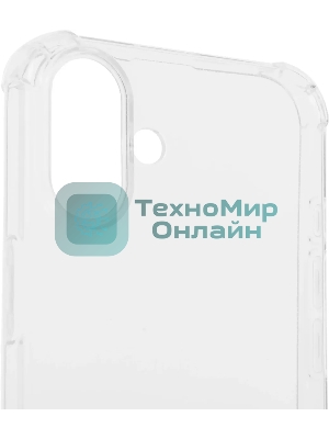 Чехол (клип-кейс) BoraSCO для Apple iPhone 16 Plus Bumper Case прозрачный (73520)