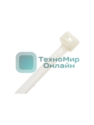 Хомут кабельный 4.8х400 нейл. бел. (уп. 100 шт) IEK UHH31-D048-400-100