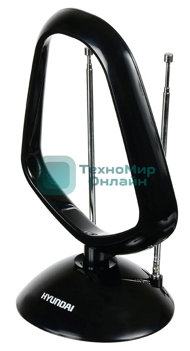 Антенна телевизионная Hyundai H-TAI320 13дБ активная черный
