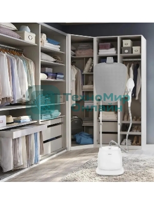 Отпариватель Kitfort КТ-975 белый, 1580 Вт, 30 г/мин, 1500 мл