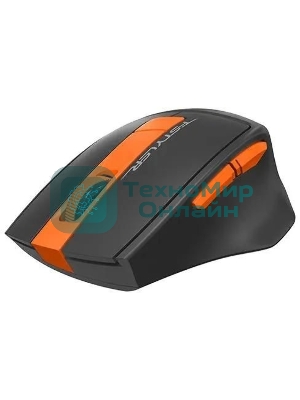 Мышь беспроводная A4Tech Fstyler FG30 серый/оранжевый, 2000 dpi, радиоканал, USB, кнопки - 5
