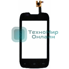 Сенсорное стекло (тачскрин) для Fly IQ431 IQ432, черное