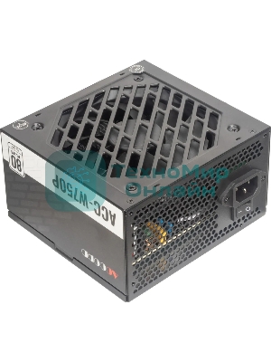 Блок питания Accord ACC-W750P, 750Вт, 80 PLUS WHITE, 120мм, черный