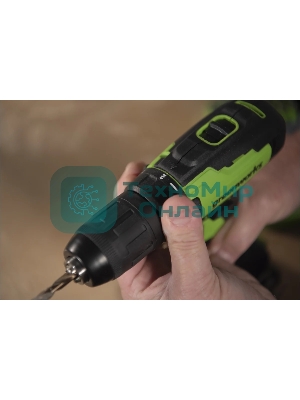 Дрель-шуруповерт GREENWORKS 3704007UA, 24 В, 0 Ач, 90 Нм, бесщеточный