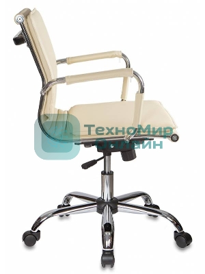 Кресло Бюрократ CH-993-Low/Ivory слоновая кость, экокожа