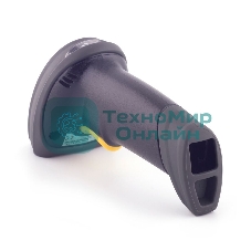 Сканер штрих-кода ручной Mindeo MD6600-HD_stand 2D имидж, проводной, подставка в комплекте, 100 скан/сек, USB, серый