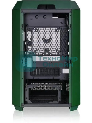Компьютерный корпус Thermaltake The Tower 300 Racing Green зеленый без БП miniITX 8x120мм 6x140мм 2xUSB 3.0 audio bott PSU