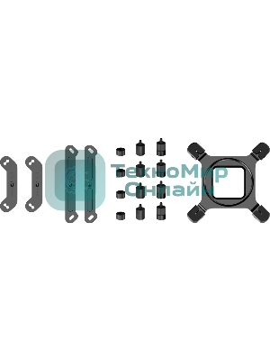Кулер Ocypus Iota A62 BK Iota-A62-BK черный 120мм алюминий+медь 2000rpm 29db 4-pin 260W 158мм