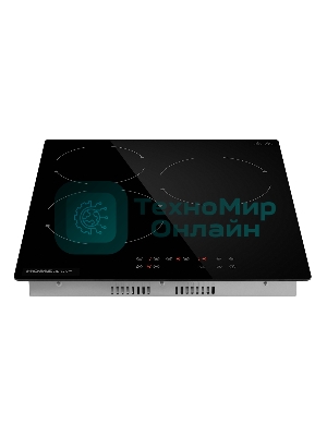 Электрическая варочная панель HOMSair HVС43BK Hi-Light, независимая, черный