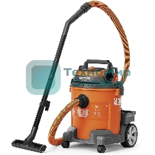 Строительный пылесос Daewoo DAVC 2014 1400Вт (уборка: сухая/сбор воды/выдув) оранжевый