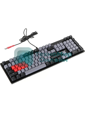 Клавиатура проводная A4Tech Bloody B820R Dual Color механическая черный/серый USB for gamer LED