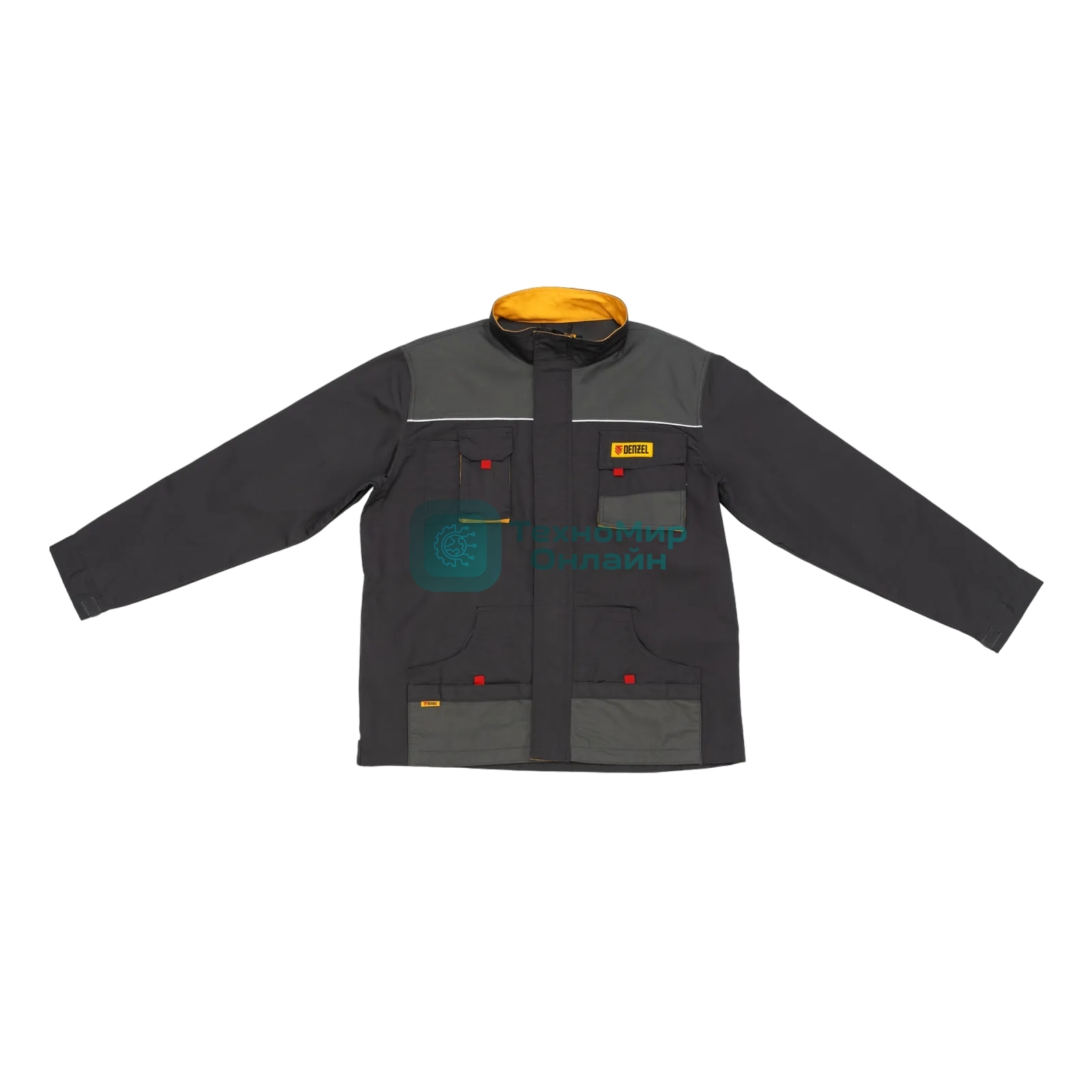 Куртка профессиональная рабочая Denzel 65% полиэстер 35% хлопок, XL