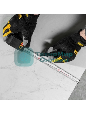 Лазерный дальномер с рулеткой Denzel LT-40, 5м x 19 мм, дальномер 40м, автомат. фиксация