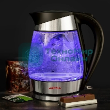Чайник Aresa AR-3441 220-240В, 50 Гц, 2000 Вт, 1.7 л