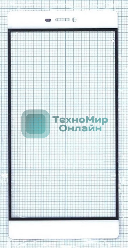 Сенсорное стекло (тачскрин) для Huawei P8, белое