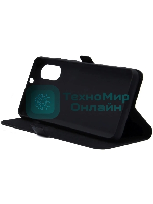 Чехол (флип-кейс) BORASCO Book Case, для ZTE Blade A31 Plus, черный