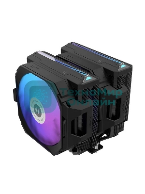 Кулер для процессора Alseye W700-B(USA) черный, 120 мм, алюминий/медь, 2200 об/мин, 35.3 дБ, 4 pin, 230 Вт, 159 мм
