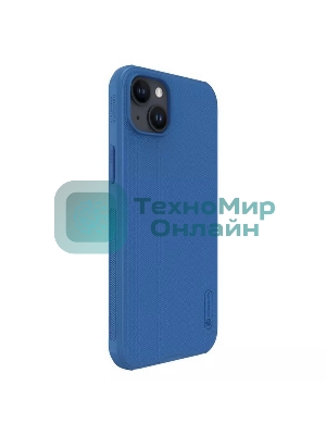 Чехол Super Frosted Shield Pro Magnetic Case, синий, (AP IP15 Plus)