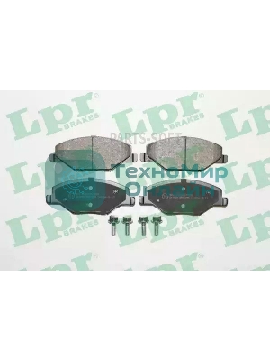 Колодки тормозные передние LPR 05P1795, комплект