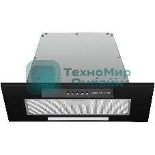 Вытяжка встраиваемая Zigmund & Shtain K 012.5 B черный, 52 см, 1010 куб. м/ч, 72 дБ