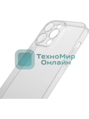 Чехол (клип-кейс) BoraSCO для Apple iPhone 14 Pro Max прозрачный (70801)