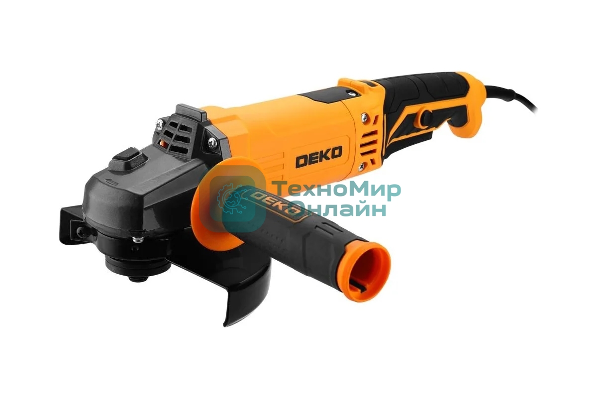 Угловая шлифовальная машина (УШМ) DEKO DKAG1400-150E, 150мм, 1400 Вт